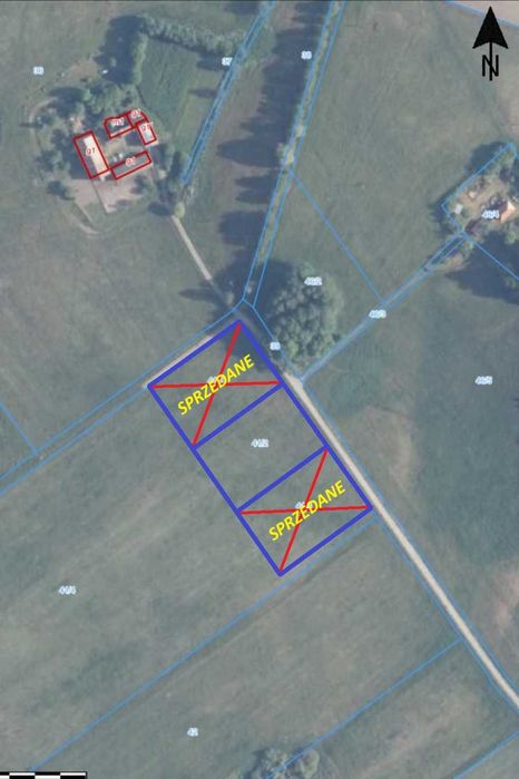 Urokliwa działka budowlana w malowniczej okolicy, 3km od Jeziora Woświn - Widok 3