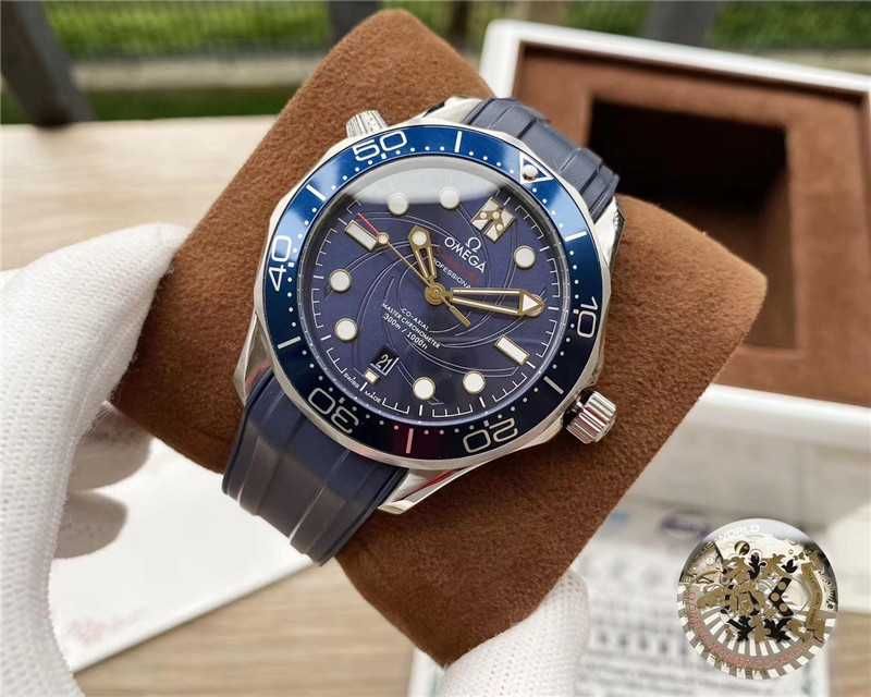 Годинник автоматичний Omega Seamaster Diver 300M with a laser-engraved design Bond 007 210.31