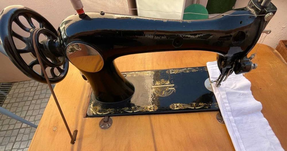 Máquina de costura singer 16k33, industrial