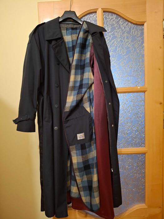 Плащ чоловічий чорний