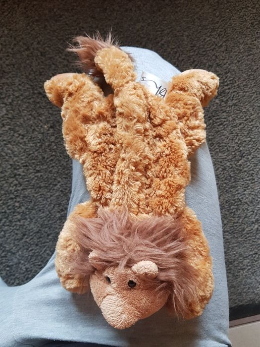 Pluszowy rozpinany lew