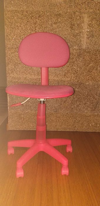 Cadeira de secretaria - Rosa