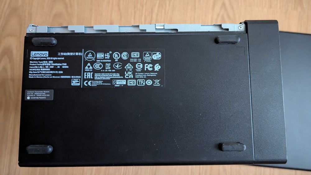 Lenovo ThinkStation P340 intel i3-10gen. 8GB DDR4 512Gb SSD 1TB