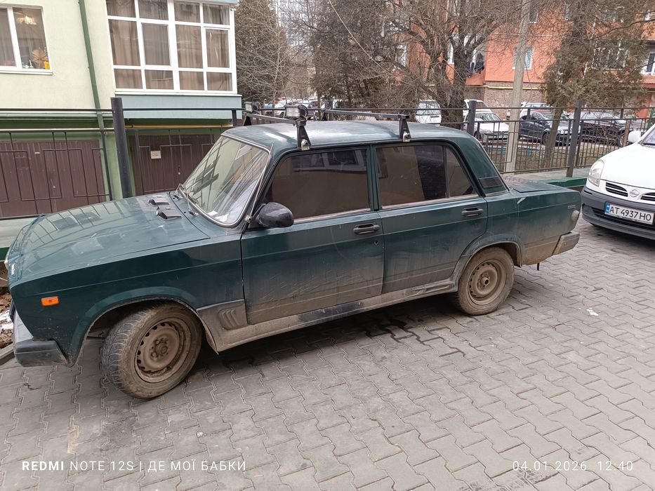 Ваз 2107 зеленого кольору