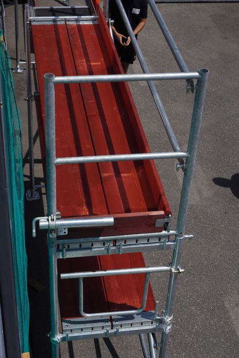 Rusztowanie Plettac P70 120m2 Podesty Drewniane - Zestaw Rusztowania