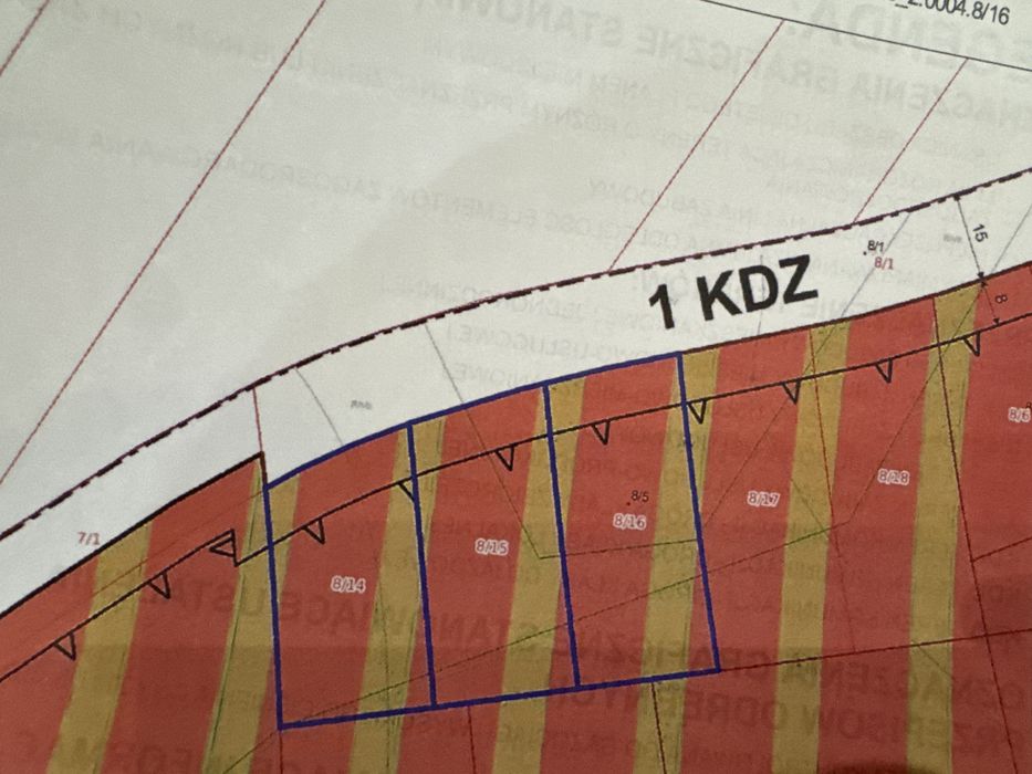 Sprzedam działke budowlaną WZ
