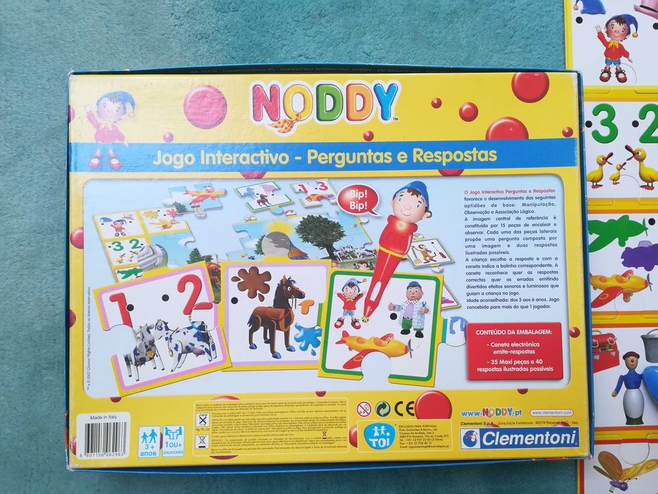Jogo interactivo do Noddy - 3+ anos