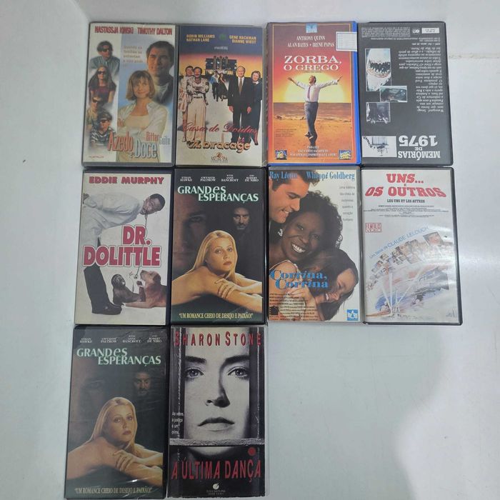 Lote Vhs 4 - Ver lista Abaixo - PROMOÇÂO 1 €