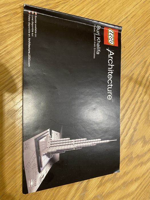 Lego Architecture 21008 Burj Khalifa kompletny