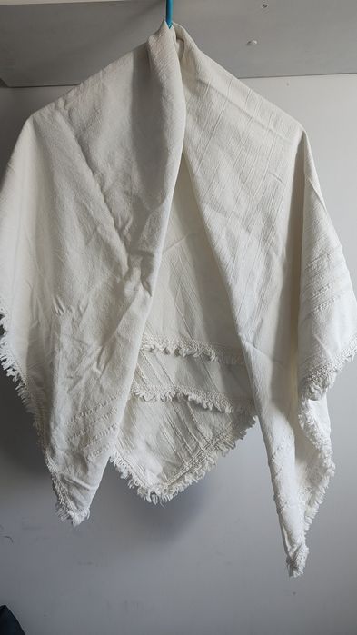 Chusta duża ogromna  Promod beżowa boho