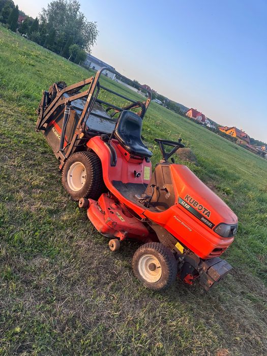 Kubota g18 traktorek kosiarka górny wysyp diesel