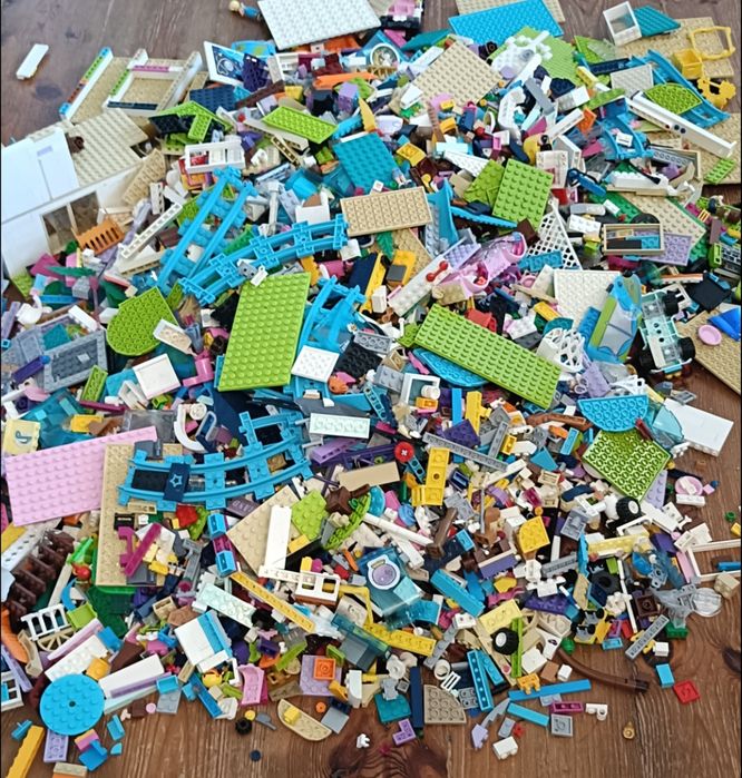 Klocki LEGO (głównie friends) mix PILNE