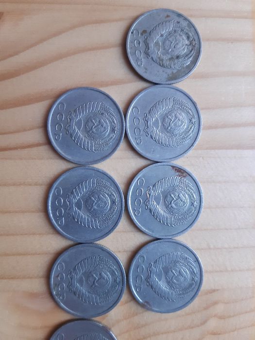 Монеты СССР 20 Копеек,1961 Монета Советская, Нумизматика, Деньги Стар.