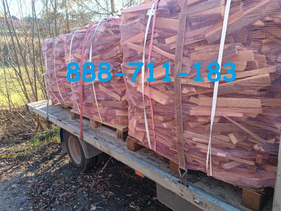 Drewno opał cięty buk worki pakowany Transport !