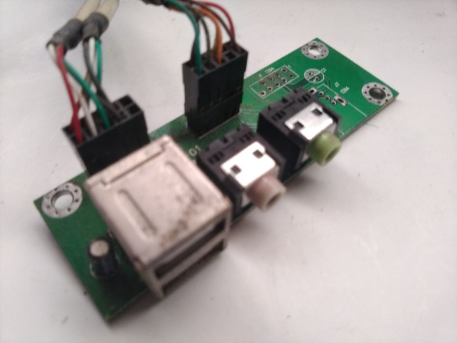 Placa Usb + Jack 3.5 áudio64751659681793120