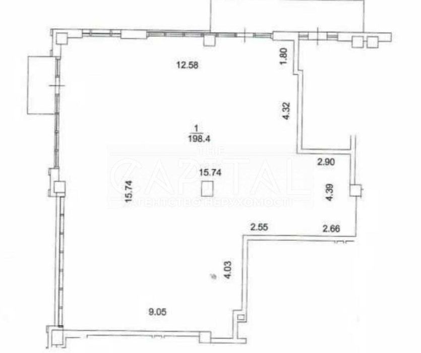 Комерційна нерухомість за адресою вул. Саперне поле (площа 200 м²) - Atlanta.ua - фото 4