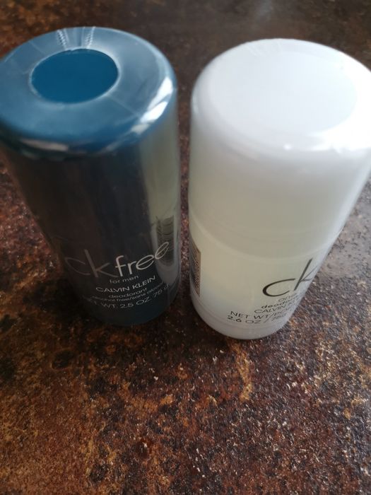 Дезодоранты-стики Calvin Klein One и Calvin Klein Free, оригинальные.