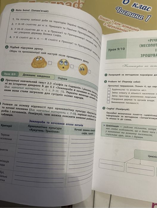 Посібники програми Інтелект України 6 клас