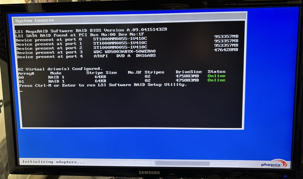 Serwer Fujitsu Primergy TX200 S6