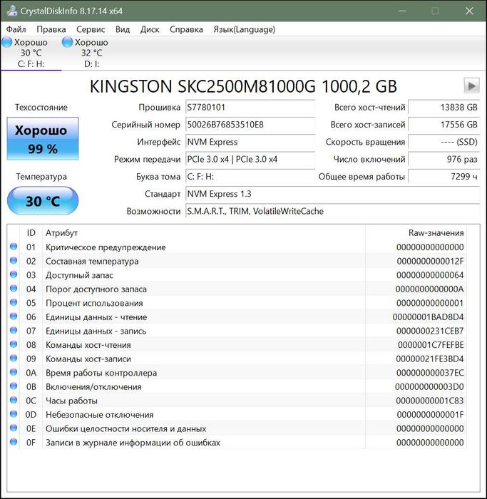 SDD диск для ноутбука та ПК, Samsung, Kingston, Seagate, MSI, 1TB
