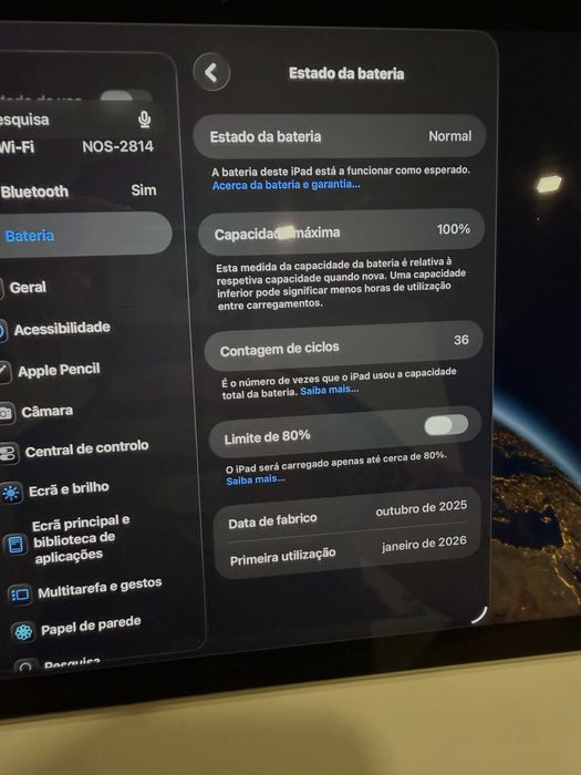 iPad A16 11'' 128GB Como Novo | Apple Pencil + Smart Folio + Garantia
