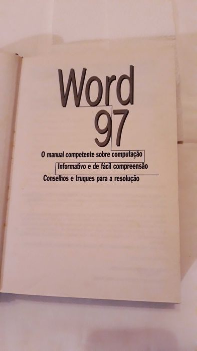 Livro Worl 97 vintage