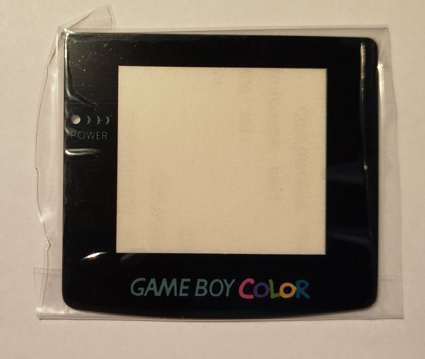 Game boy color lente de proteção do ecrã