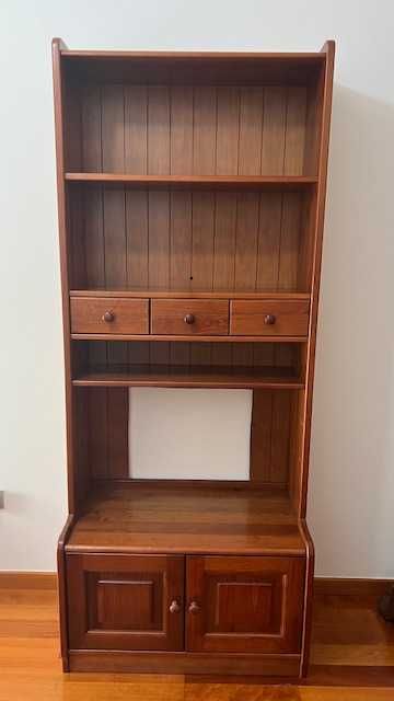 Móvel de escritório ou sala em carvalho francês