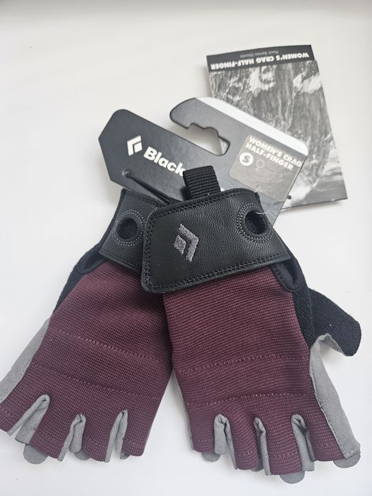 Rękawiczki via ferrata Black Diamond Crag rozmiar s