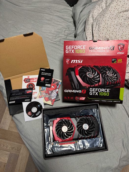 Відеокарта GTX 1060 6 Gb MSI Gaming ОС