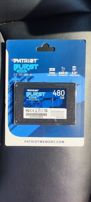 Ssd диск 480 gb новий