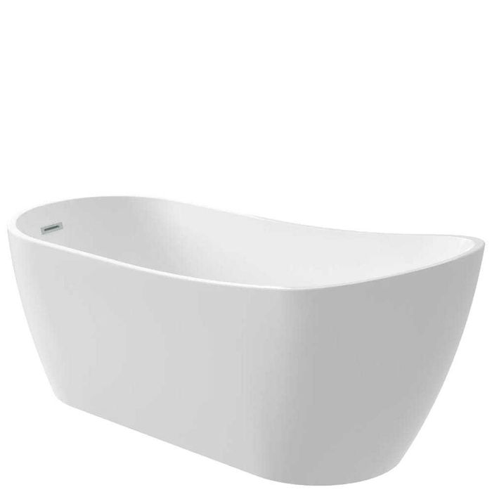 Wanna akrylowa wolnostojąca asymetryczna Arnika 160cm Deante