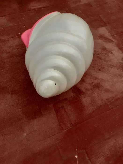 Búzio  XXXL. em Fibra  -Decoração