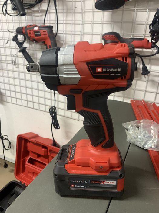 Ударний гайковерт безщітковий Einhell TE-CW 18Li BL - Solo