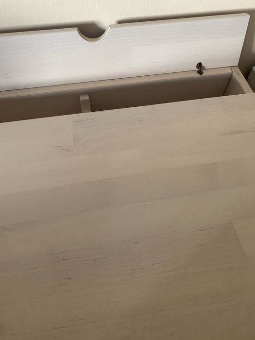 Consola bétula com gavetas