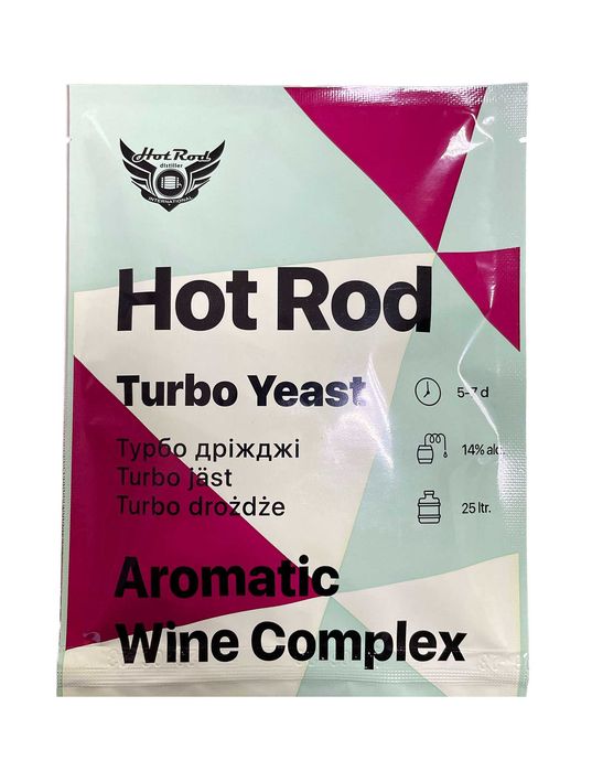 Винні дріжджі Hot Rod Aromatic Wine Complex | На 25–50 л сусла