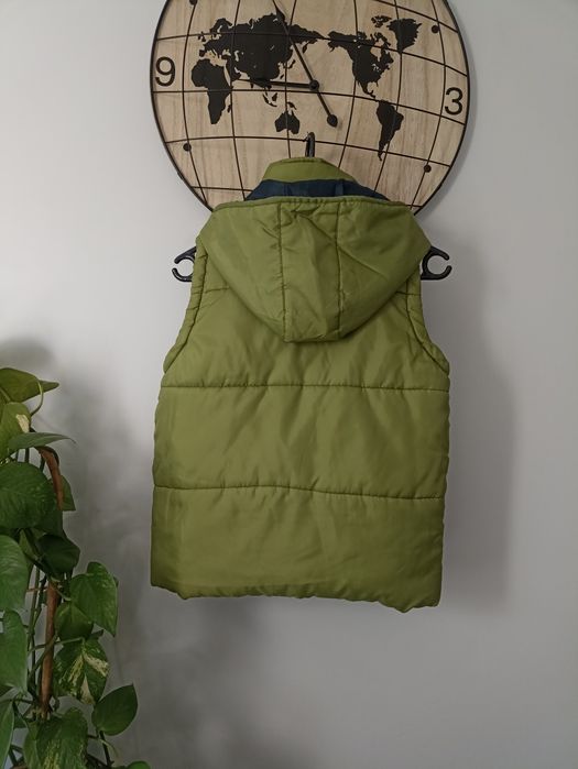 Bezrękawnik/kamizelka z kapturem roz.140 Berti NKD