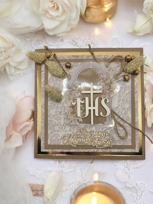 Kartka na pierwsza komunię świętą 7