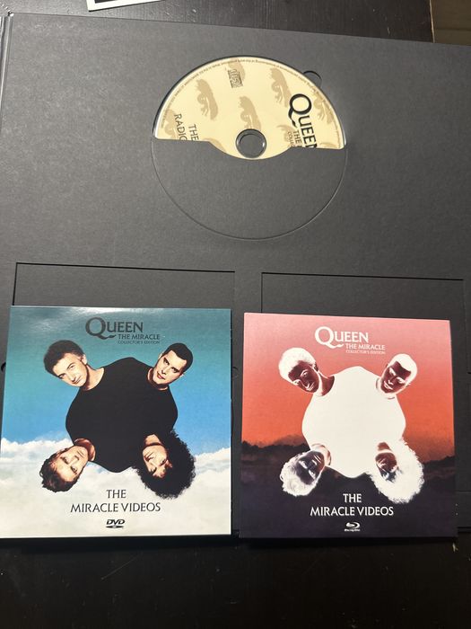 Queen - The Miracle 2022 Box Lp + 5CD + Blu-ray + DVD EMI Vinyl