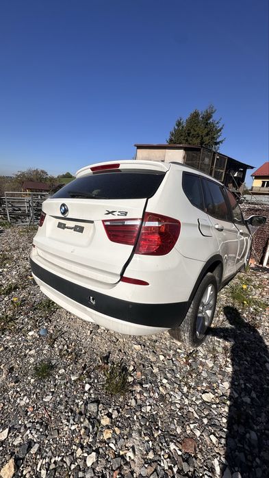Bmw x3 uszkodzone  SILNIK SKRZYNIA OK