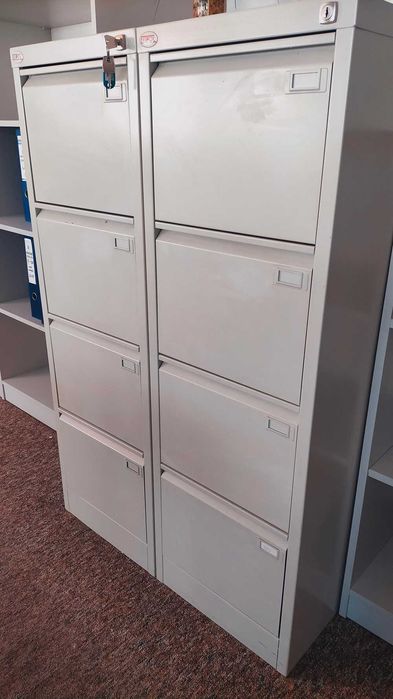 Solidna Szafa metalowa kartotekowa na teczki wiszące A4