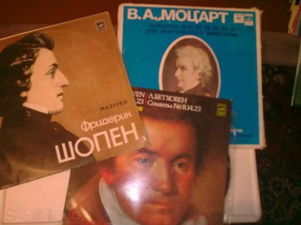 Платівки. Інструментальна музика, орган