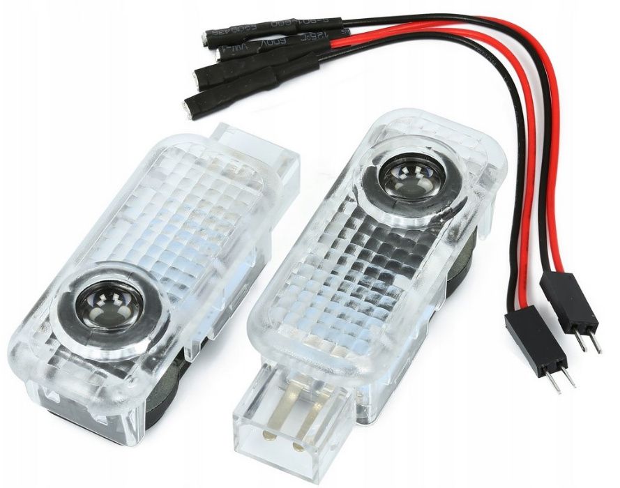 LOGO LED Lampki x2 DRZWI AUDI TT S3 S4 S5 S6 S7 S8 A5 Sklep Warszawa
