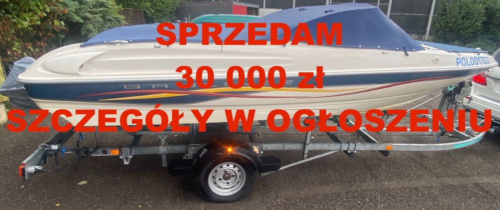 łódź motorowa Bayliner 175. SPRZEDAM - ZAMIENIĘ !!! OKAZJA !!!