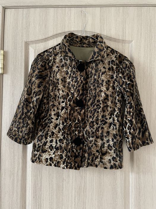 Леопардовий піджак S розмір