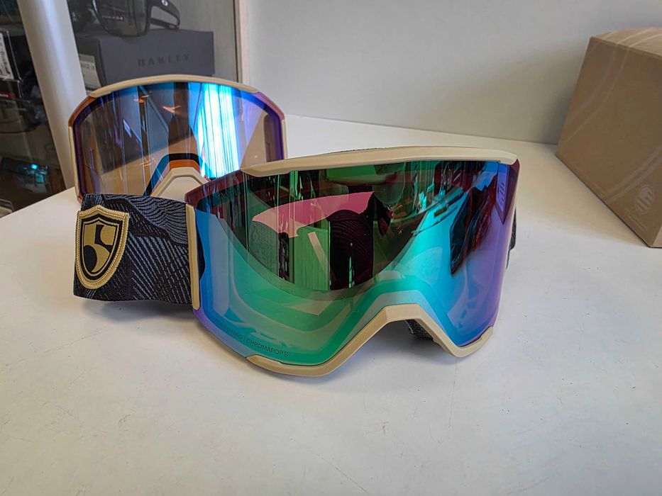 Гірськолижна маска окуляри очки 2 лінзи Smith Optics Squad MAG різні