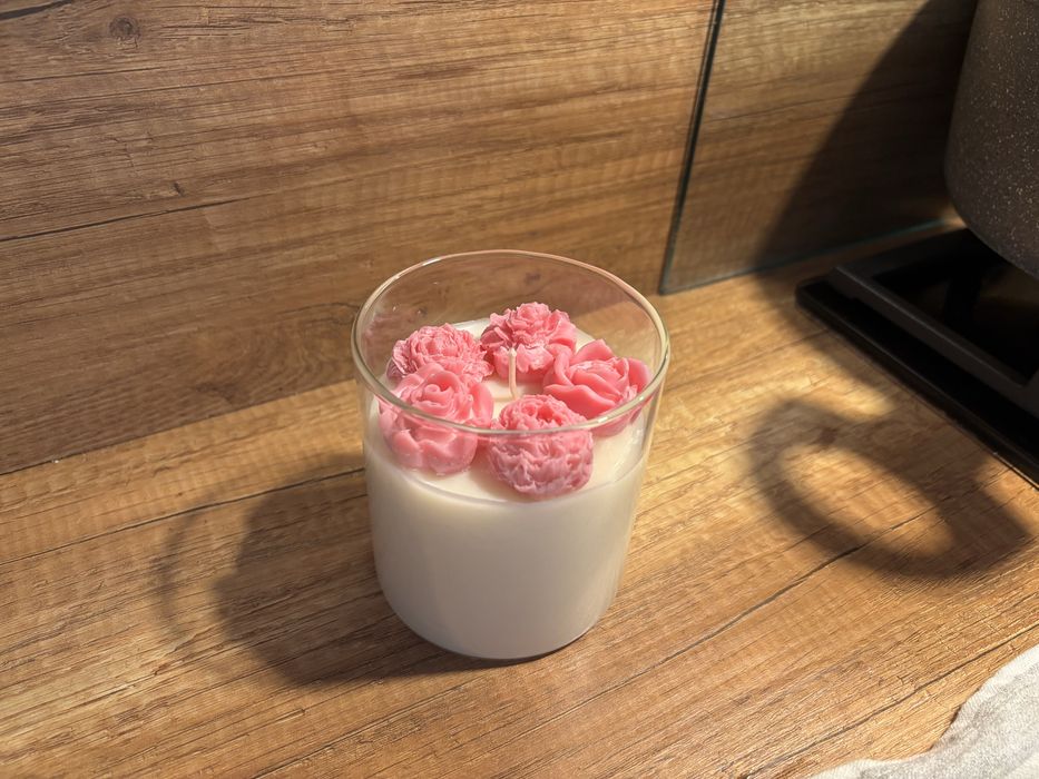 Świeca sojowa z zapachami