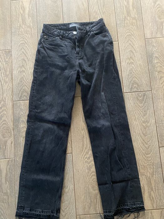 Джинси  чорні  широкі
