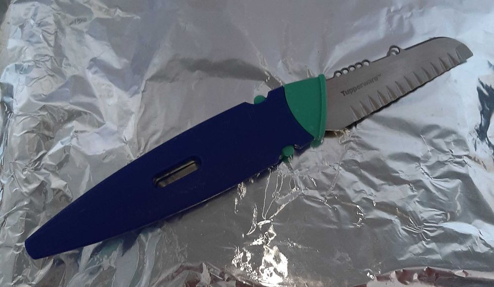 Faca para Decorações em Legumes e Frutas Tupperware