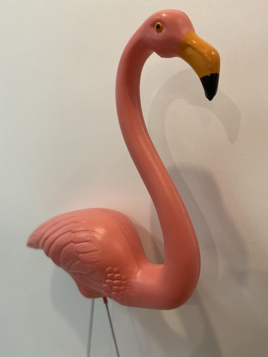 Flaming plastikowy do ogrodu dekoracja